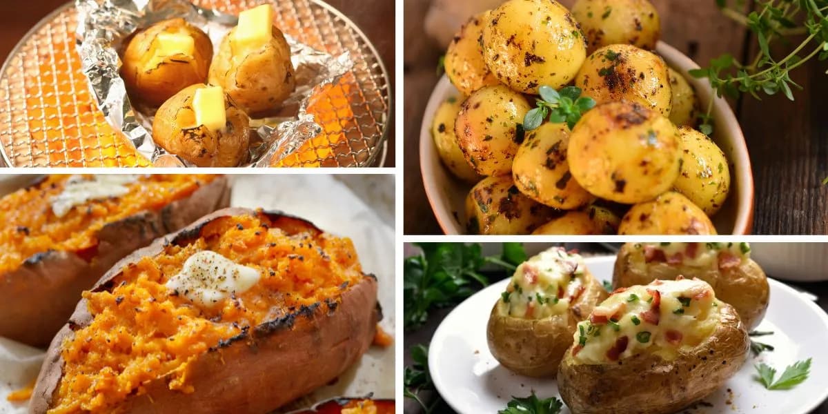 Proste pieczone ziemniaki z grilla w folii, które zaskoczą smakiem Proste pieczone ziemniaki z grilla w folii, które zaskoczą smakiem